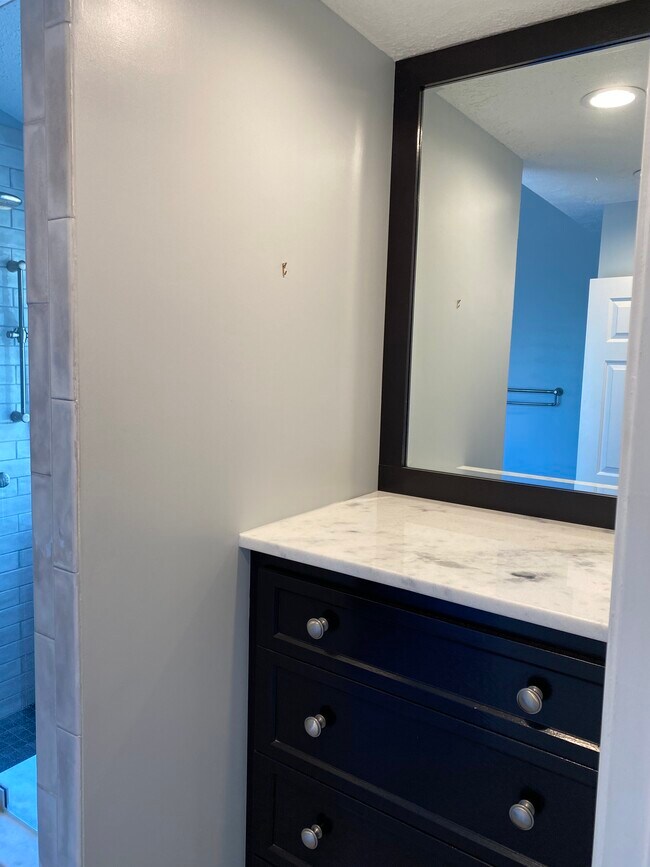 Master bath custom bureau - 709 Warmstone Ct