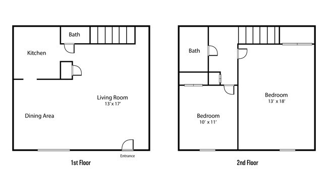 2 Bedroom Home at Hampshire Place - Hampshire Place Townhomes