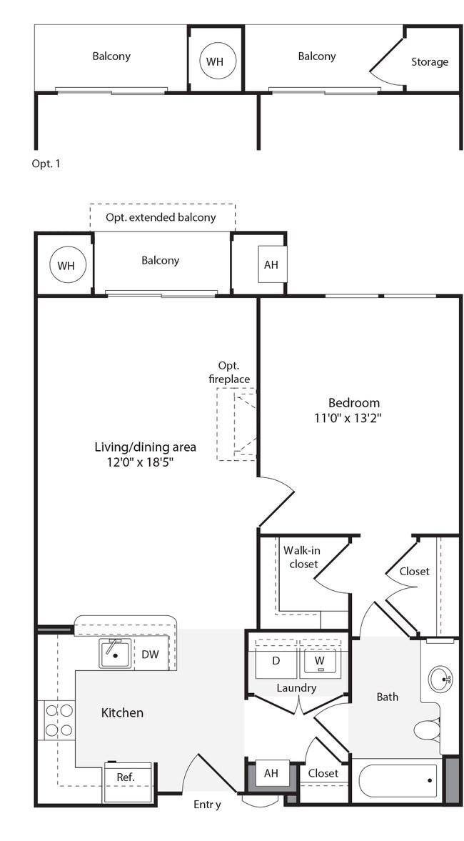 Floorplan - The Flats at Wheaton Station