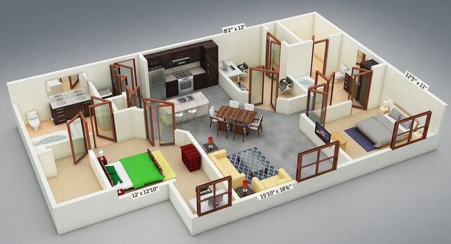 Floorplan - La Frontera Square