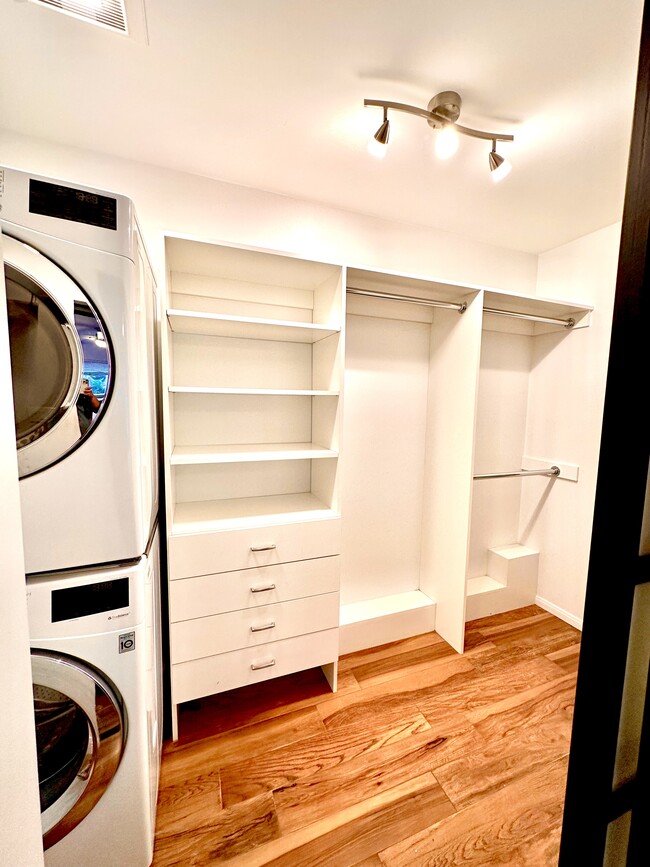 Walk in closet, and in unit washer/dryer next to the bedroom - 3163 Helms Ave