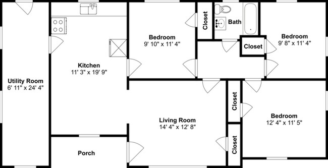 Building Photo - Get $500 OFF RENT!*  Adorable 3 bedroom 1 ...