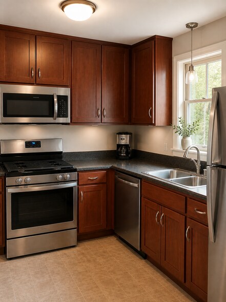 Kitchen, new kitchen being installed now. this is a mock up photo - 6400 1st Ave S