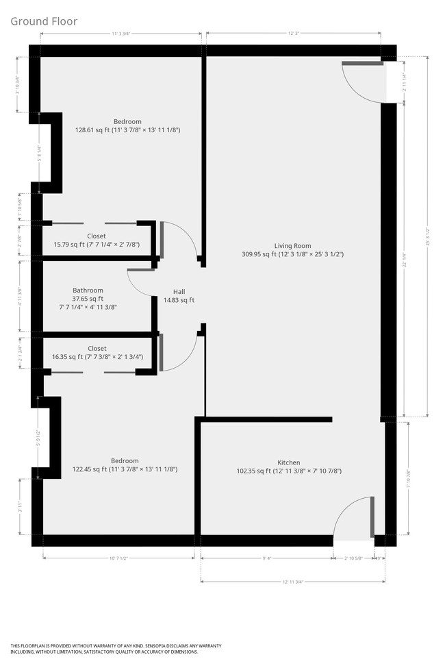 Floorplan - Amoskeag Apartments