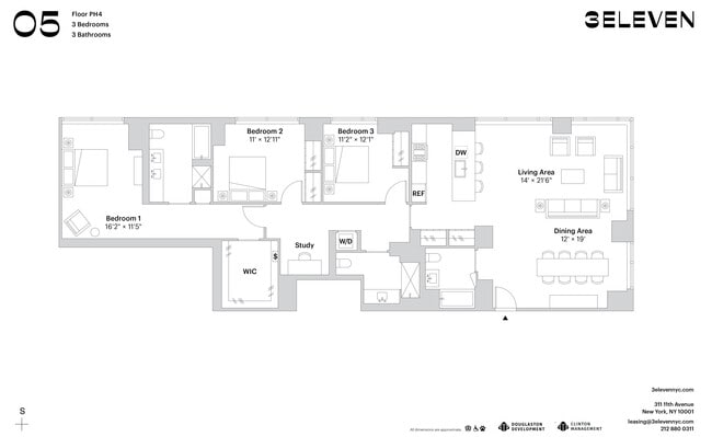 Floorplan - 3Eleven