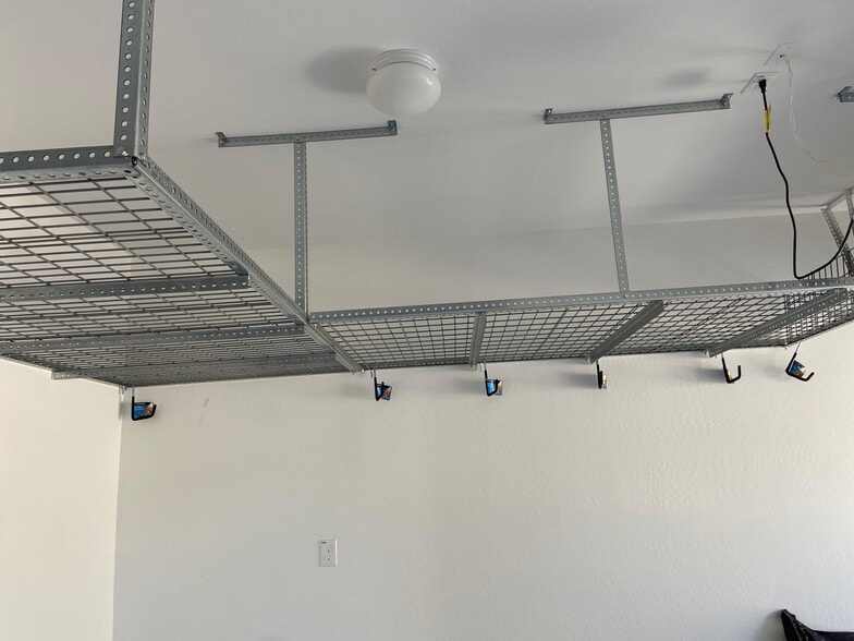 garage overhead storage - 1326 N Zane Dr