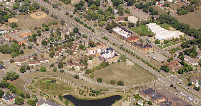 Aerial 4 - Olson Park Apartments