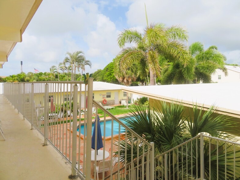 unit is on the second floor with a great view to the pool area - 4532 Bougainvilla Dr