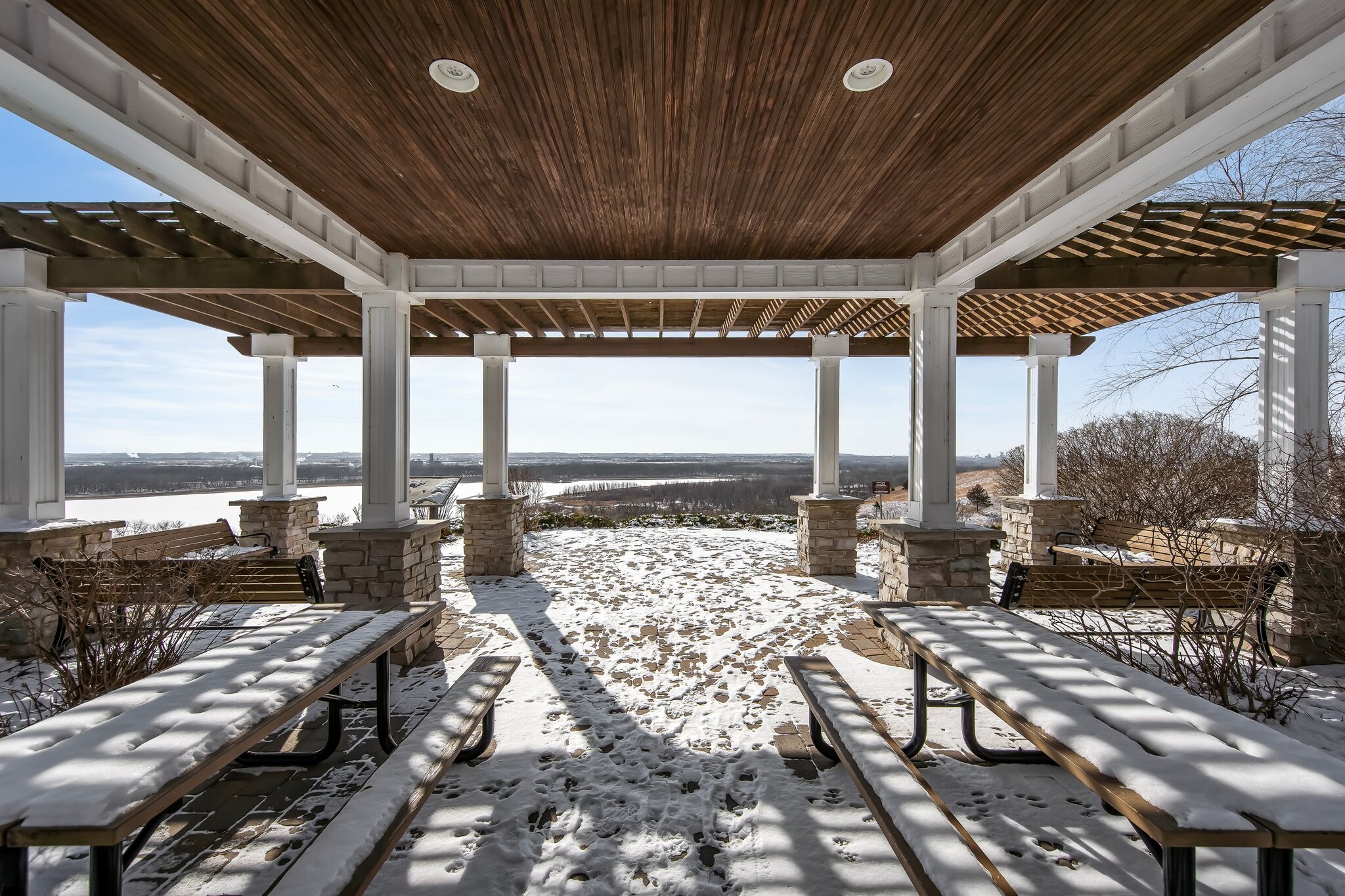 Prairie Bluffs Conservation Area Gazebo - 10022 Gentian Dr