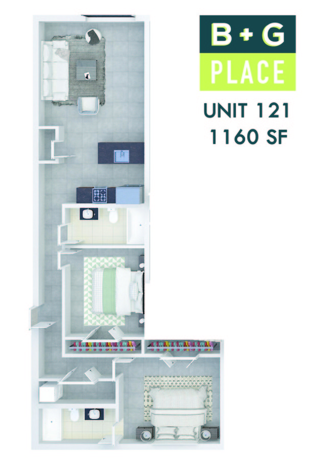 Floorplan - B+G Place