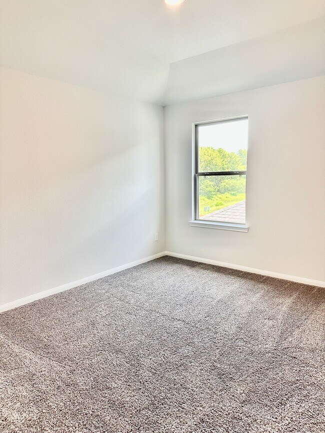 The final secondary bedroom is upstairs and features more privacy! - 730 Tejas Village Pky