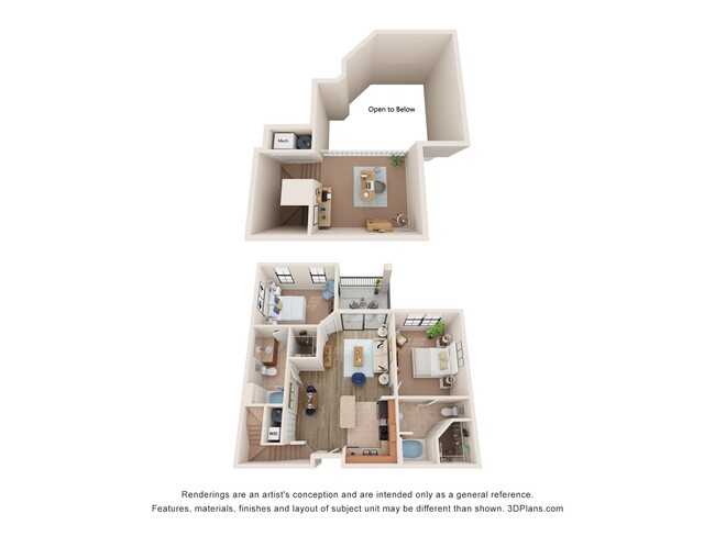 Floorplan - Wildflower Apartments