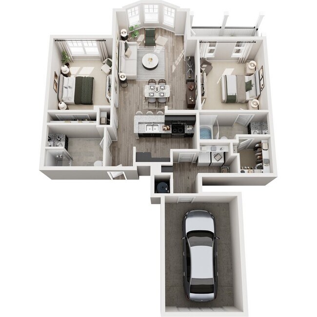 Floorplan - The Hamilton at Fishers