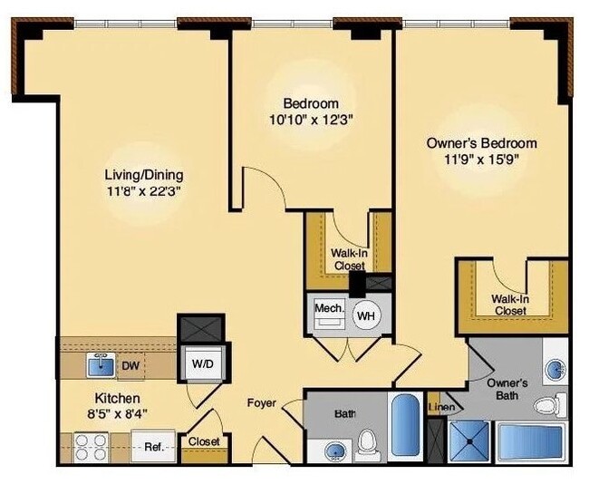 Floorplan - IO Piazza by Windsor