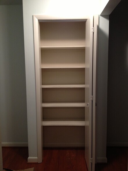 linen closet - 11606 Vantage Hill Rd