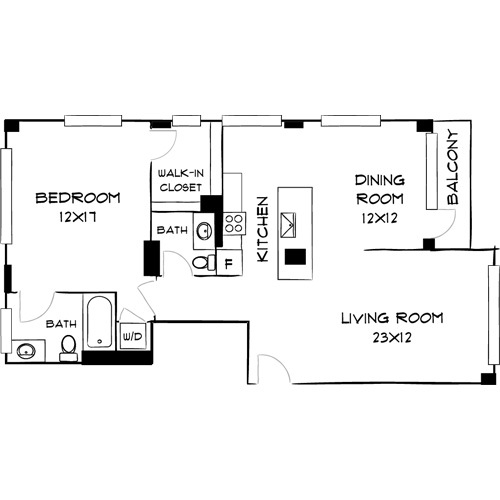 Floorplan - Southgate Towers