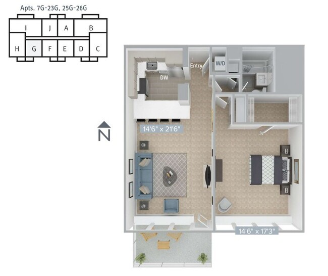 Floorplan - Avalon at Prudential Center