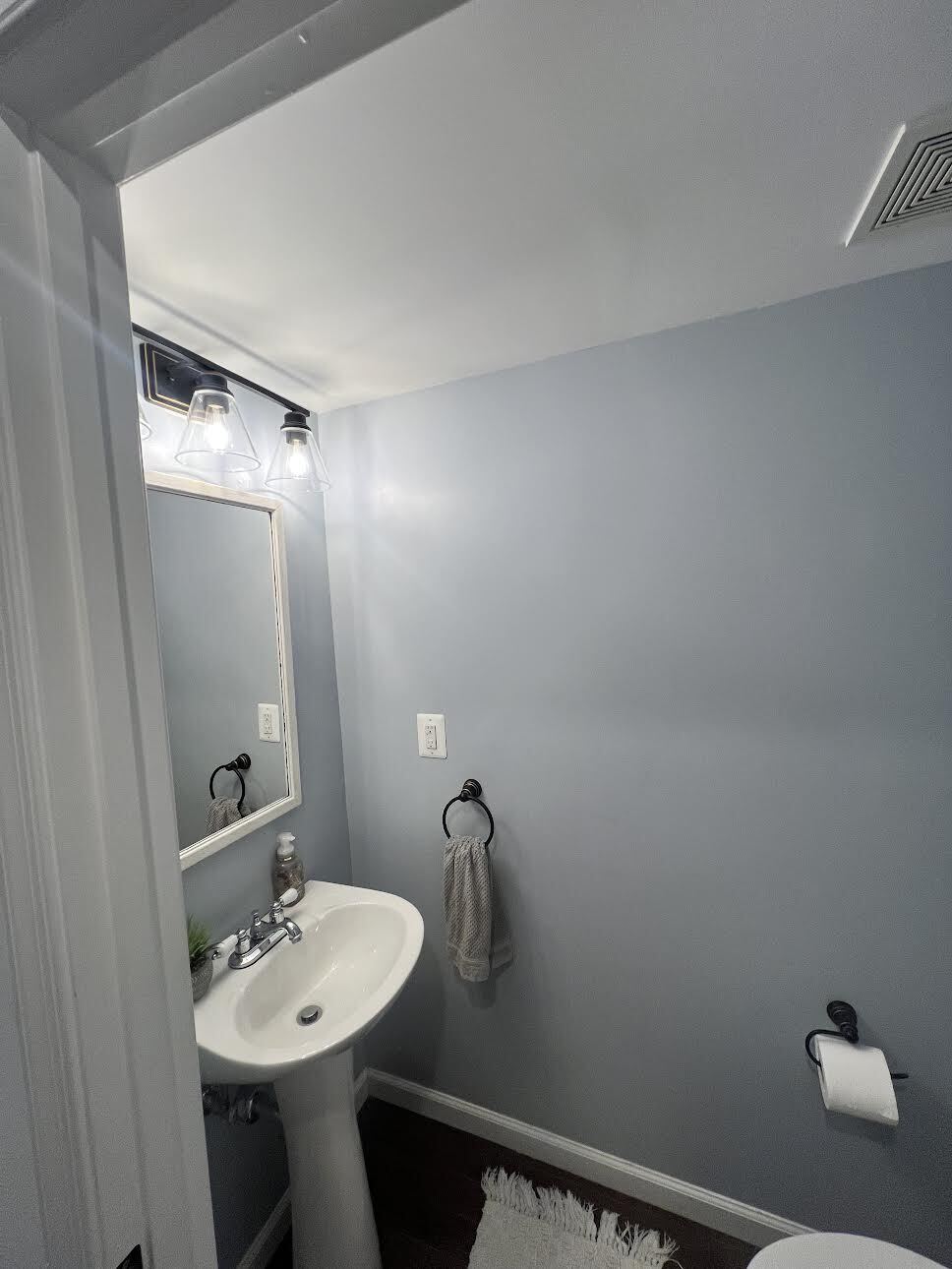 Half bathroom on the main level - 1706 William St