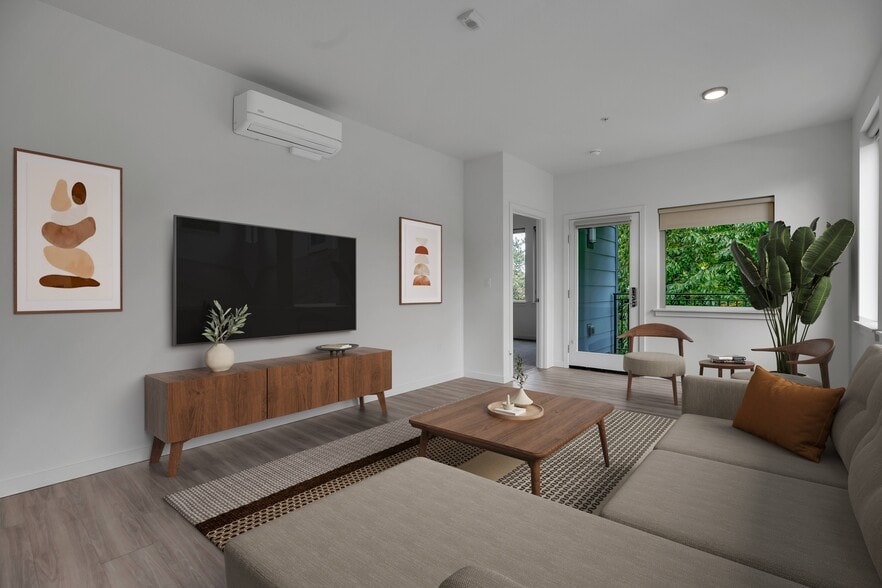 The 72nd Apartments | Living Room - The 72nd Apartments