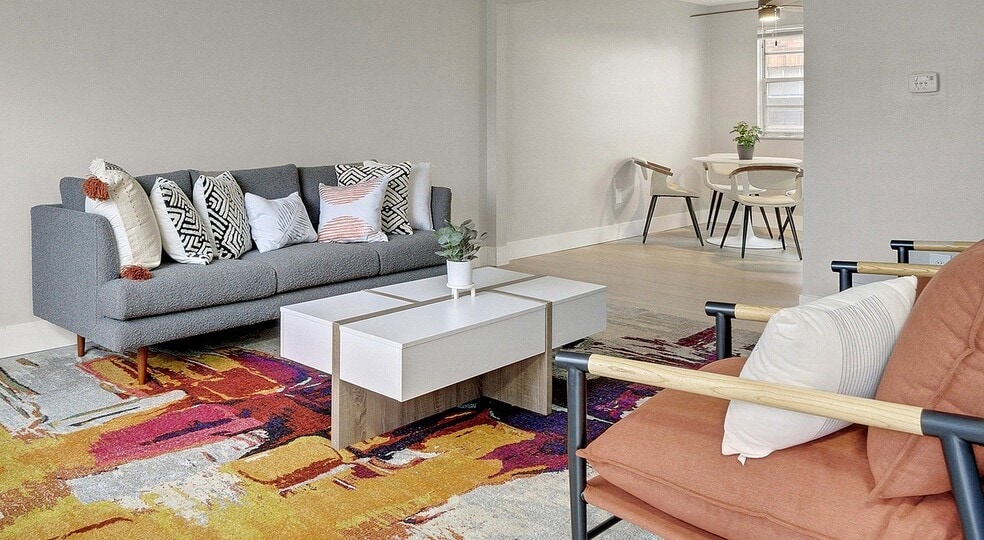 Living Room - Napa Townhomes
