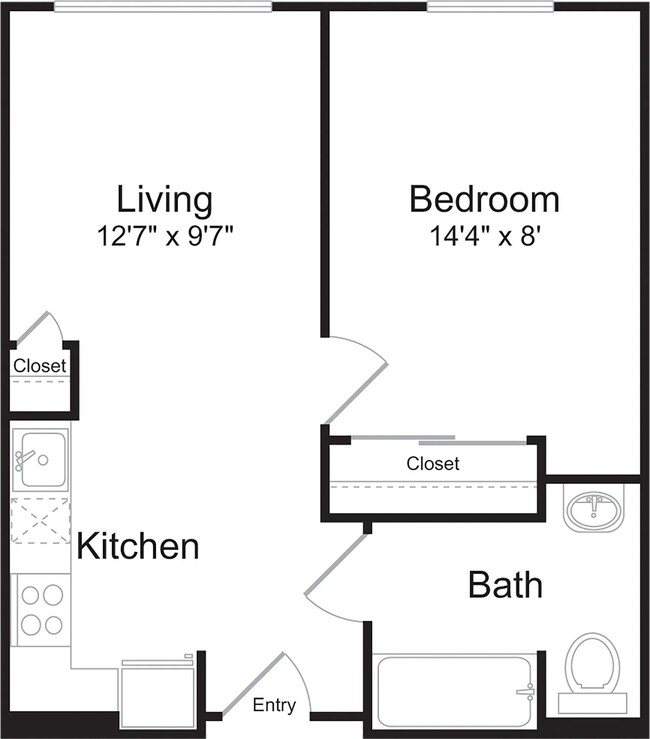 A03 One Bedroom - Bachenheimer