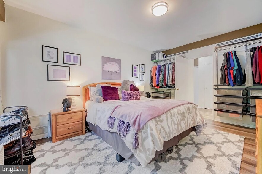 Bedroom with storage - 3601 Wisconsin Ave NW
