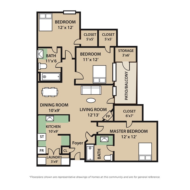 Floorplan - Rutherford Glen