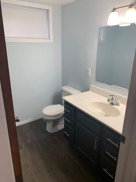Downstairs half bath - 307 Valorie Ln
