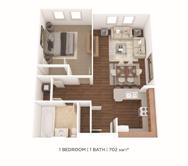 Floorplan - Villa Capri Apartment Homes