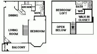 Floorplan - Lake Pointe Apartments