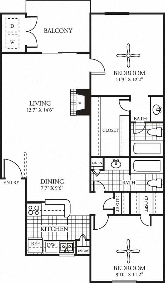 Floorplan - St. James Crossing