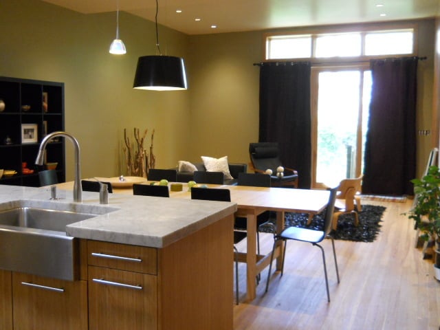 View to dining and living rooms - 5047 Hazel Ave