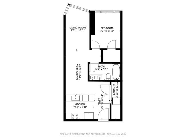 Building Photo - Available NOW - AE'O 1 BED 1 BATH w/ 1 COV...