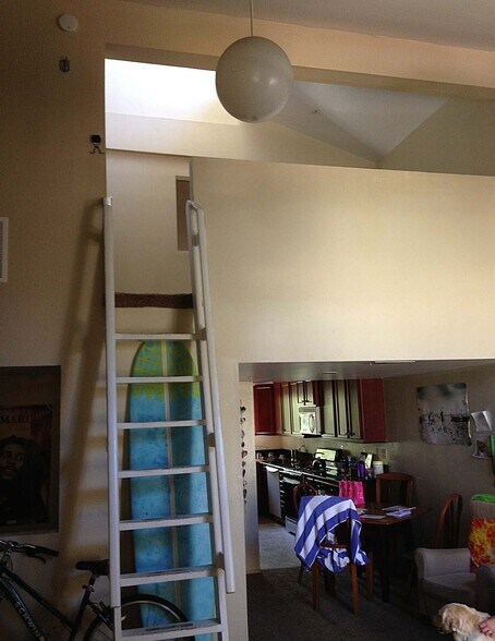 Looking at Kitchen & Loft from Living Room - 1185 Foothill Blvd