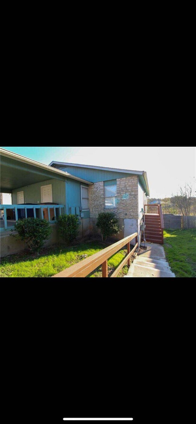 front entrance - one side of a duplex - 5405 Spring Meadow Rd