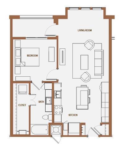 Floorplan - The Kelton at Clearfork
