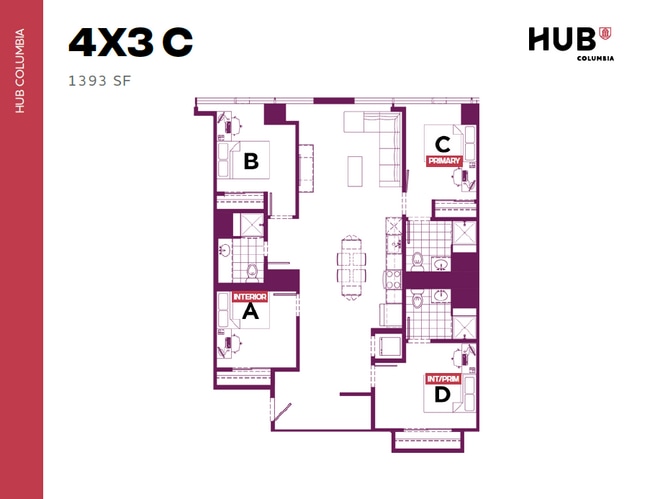 4x3 C - Hub Columbia