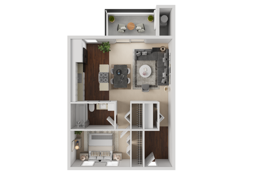 Floorplan - Bluffs at Evergreen