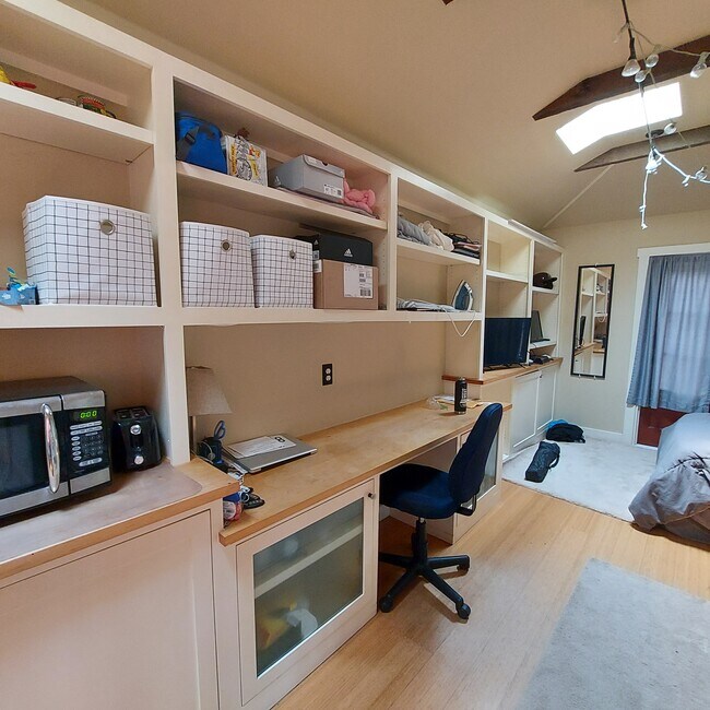 Desk and plenty of built in storage including desk - 134 S 12th St