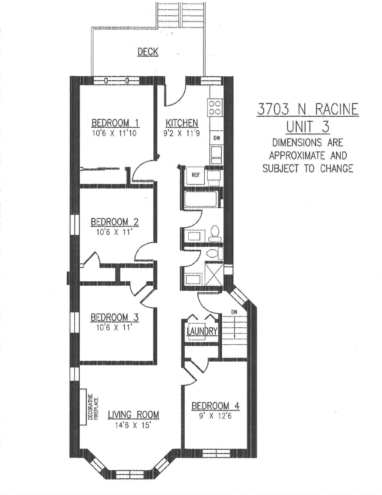 Building Photo - 3703 N Racine Ave