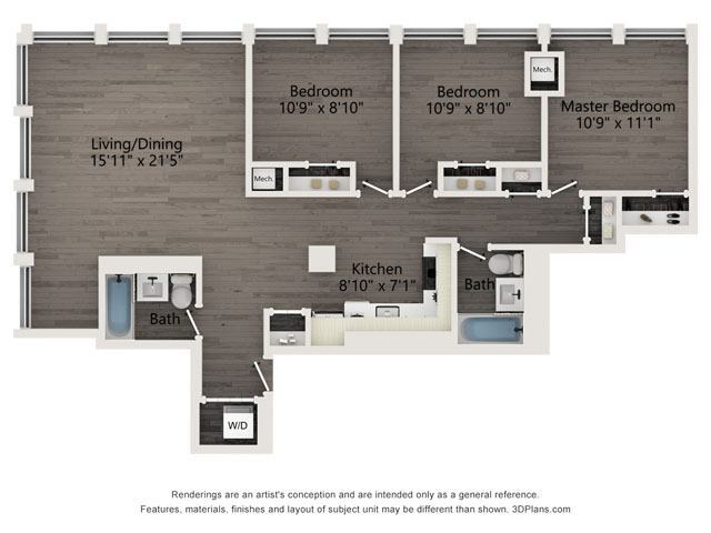 Floorplan - Atrio Apartments