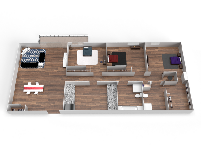 Floorplan - Tara Hills Apartments