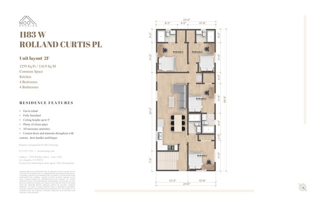 Floorplan - 1181 Rolland Curtis Pl