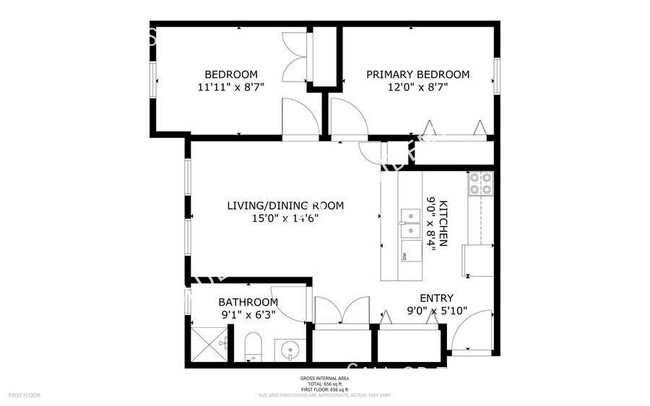 Building Photo - 2 bedroom Apartment located by the University