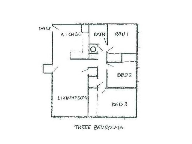 3BR/1BA - Latah Village