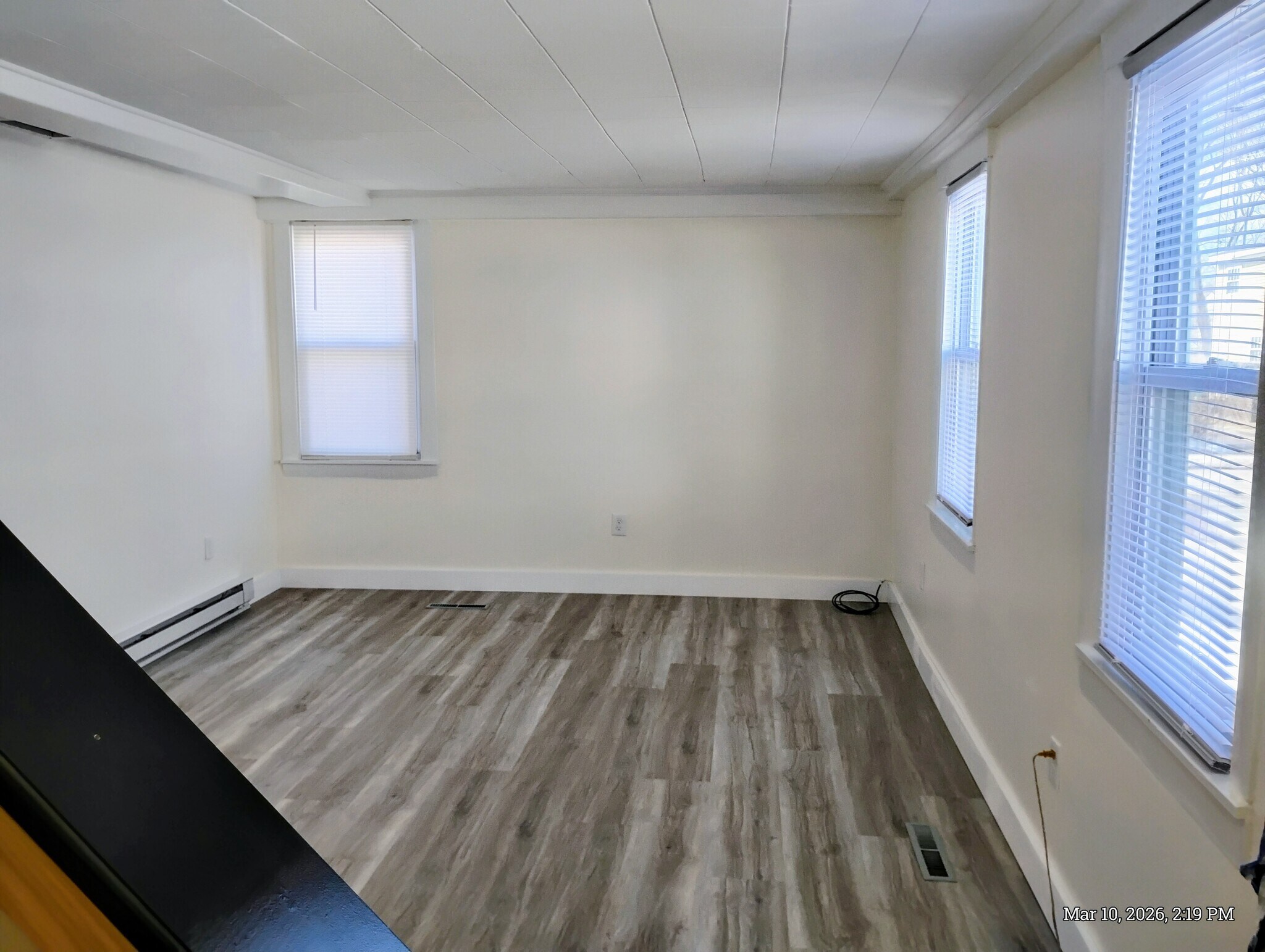 Spacious 11x17 Living Room with 3 windows, so nice! - 44 Coolidge St