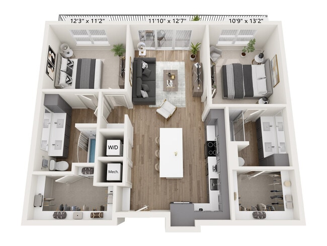 Floorplan - Lakeshore Pearl 2