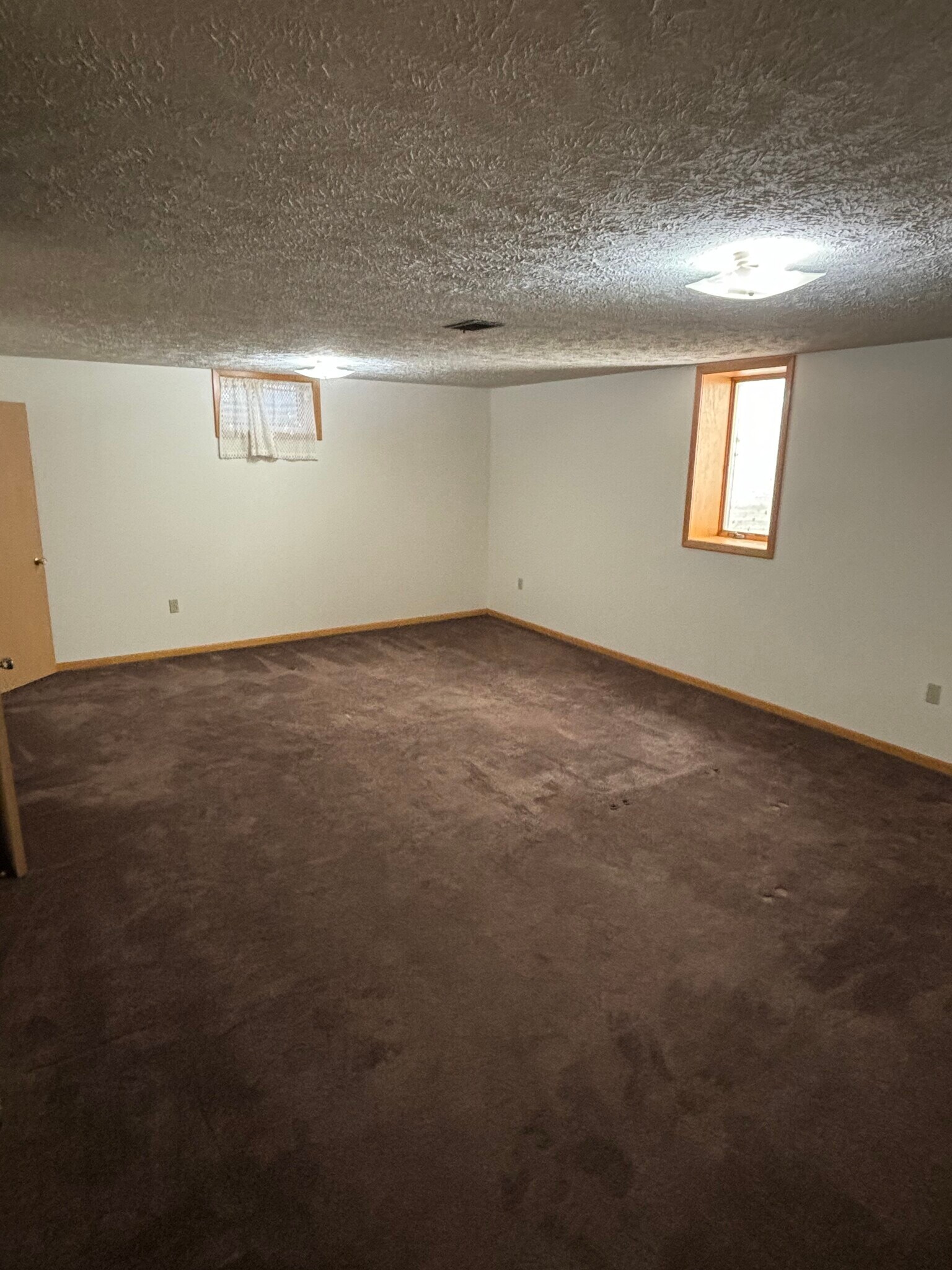 Fully finished basement bedroom with double closet - 815 E 6th St