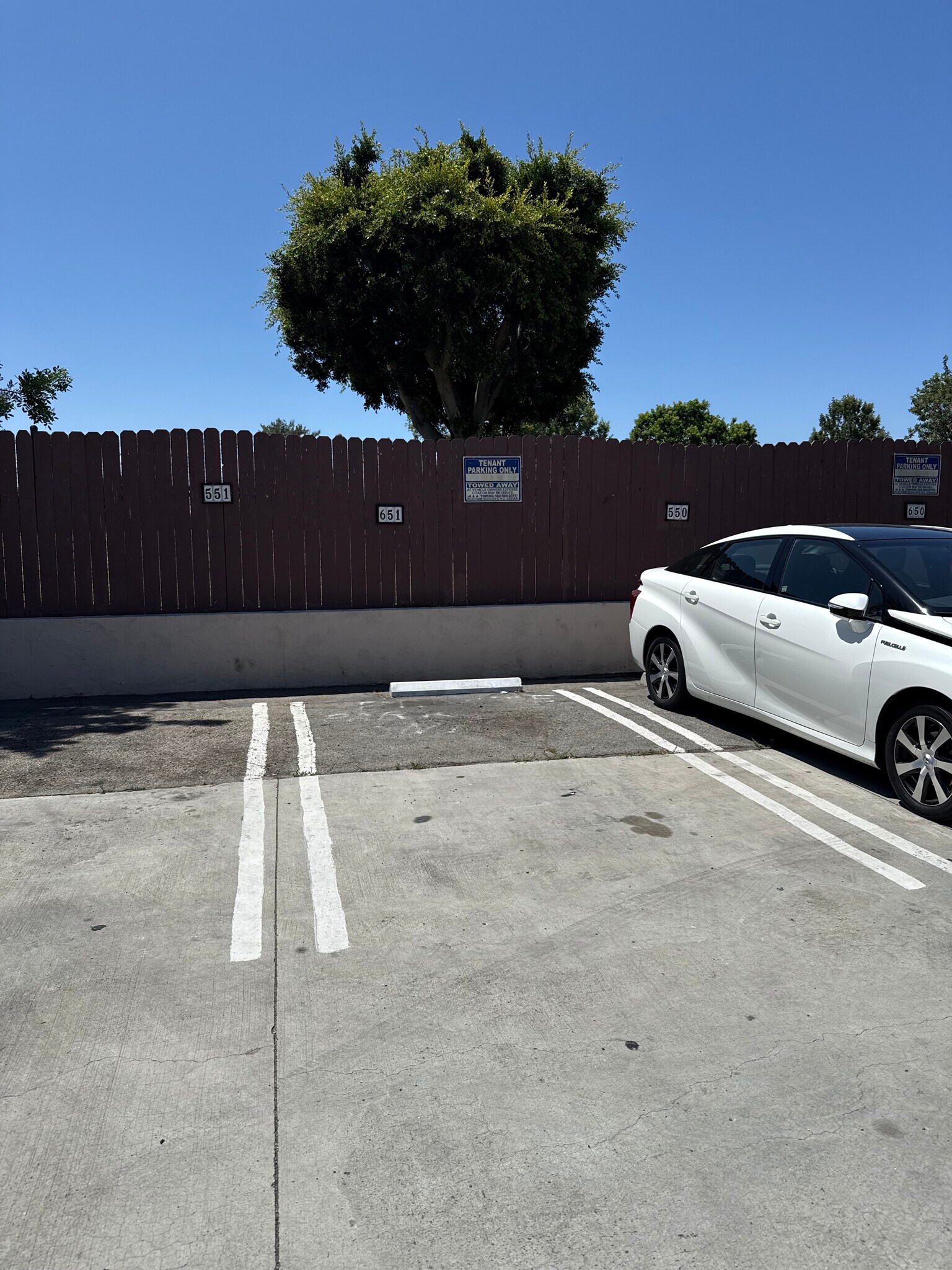 Outside Parking Spot - 4700 Clair Del Ave