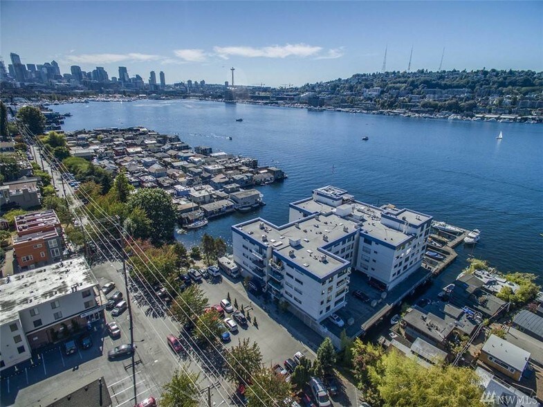 Flyover of Union Harbor complex - 2301 Fairview Ave E